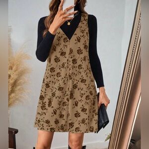 SHEIN brown dress